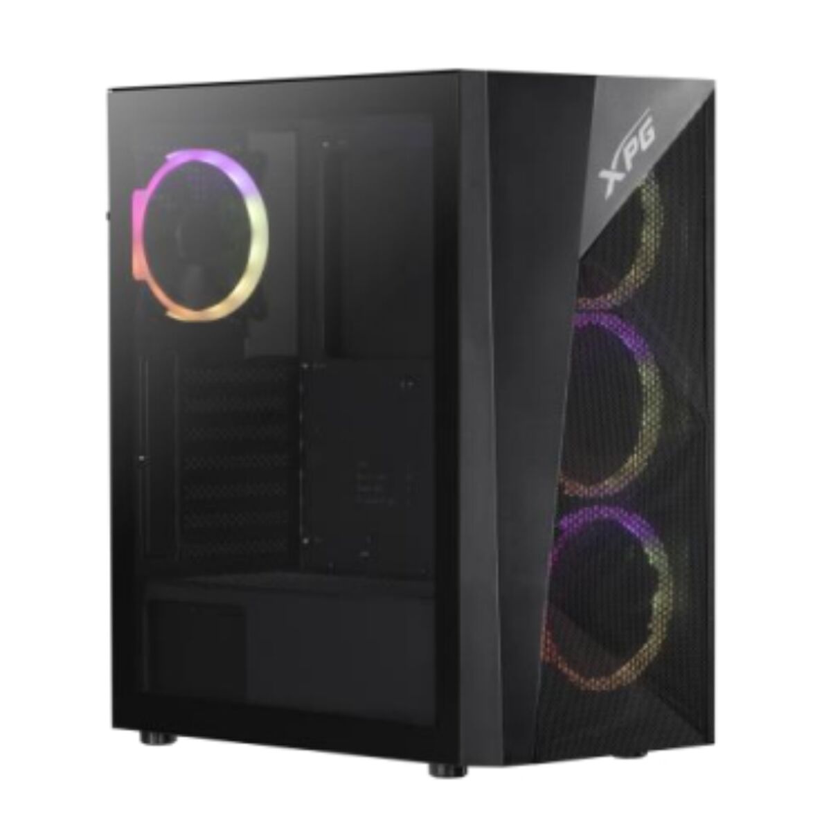 ATX Semi-Tower Case XPG LANDER5004A-BKCWW Black