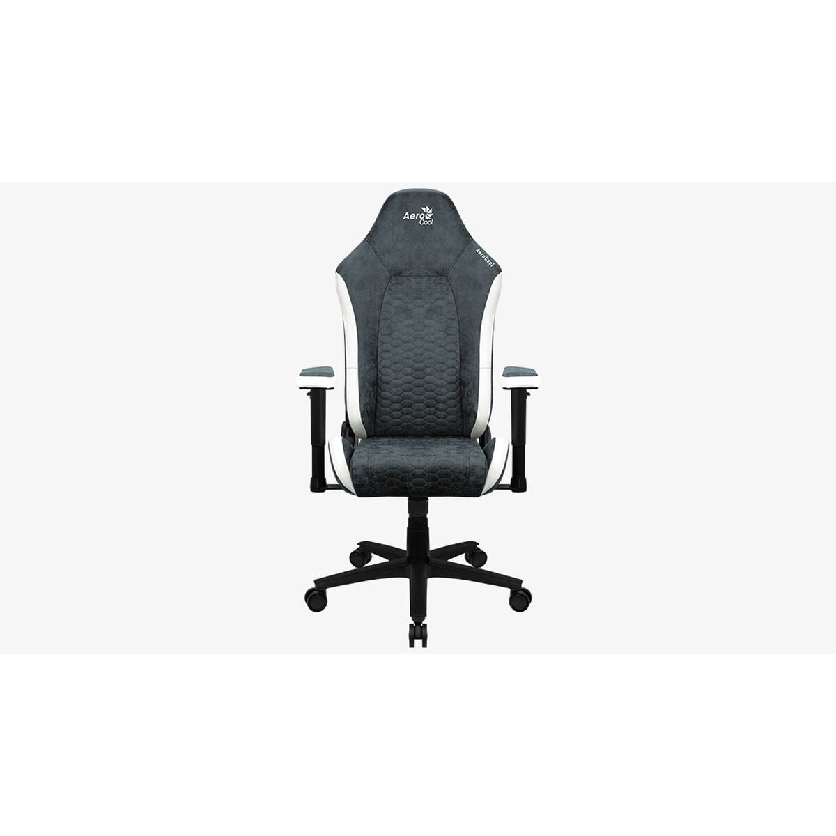 Gaming chair Aerocool Crown AeroSuede Blue Black Steel