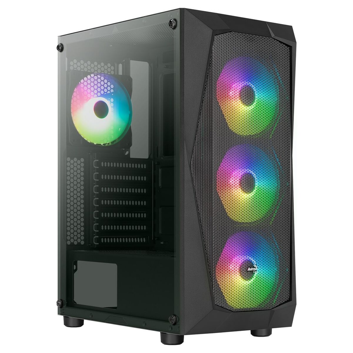 ATX semi-tower case Aerocool Falcon-A-BK-V1 black