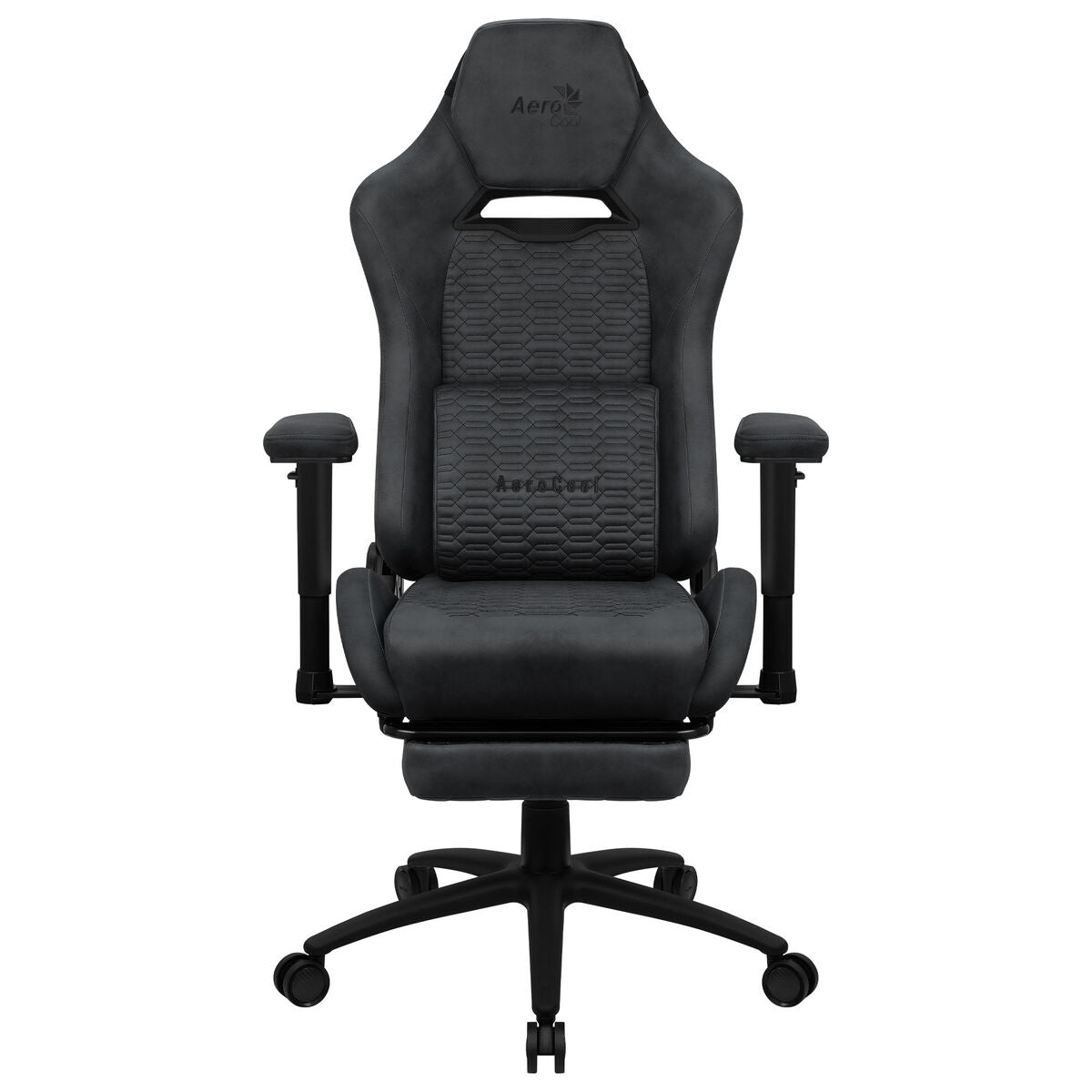 Gaming Chair Aerocool ROYALSLATEGR Black Gray