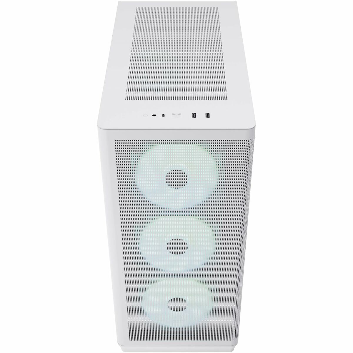 ATX semi-tower case Aerocool APNX-C1-WT-V1-ARGB white