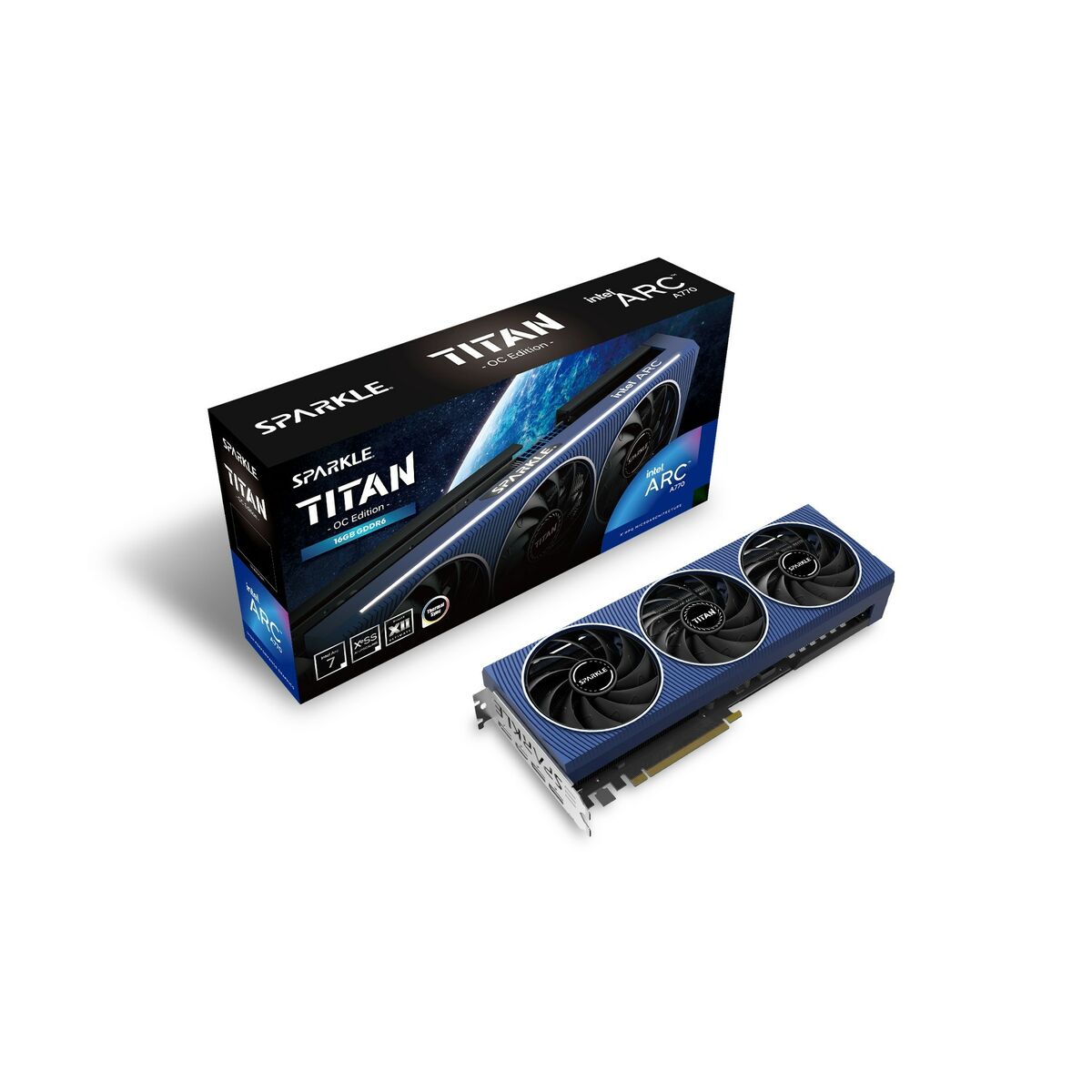 Graphics card Sparkle SA770T-16GOC 16GB GDDR6 Intel ARC A770 TITAN OC EDITION