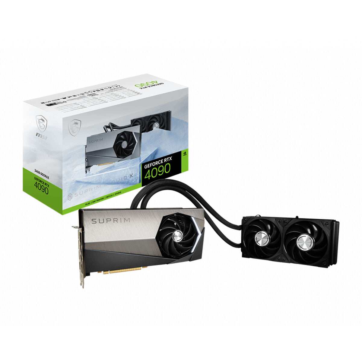 Graphics card MSI GeForce RTX 4090 SUPRIM LIQUID X 24G