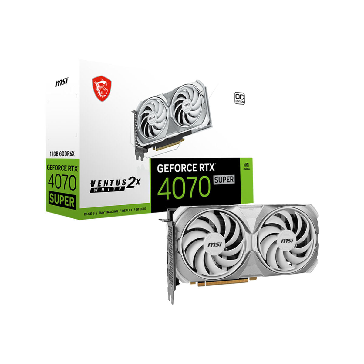 Grafikkarte MSI VENTUS 2X RTX 4070 SUPER 12 GB GDDR6X