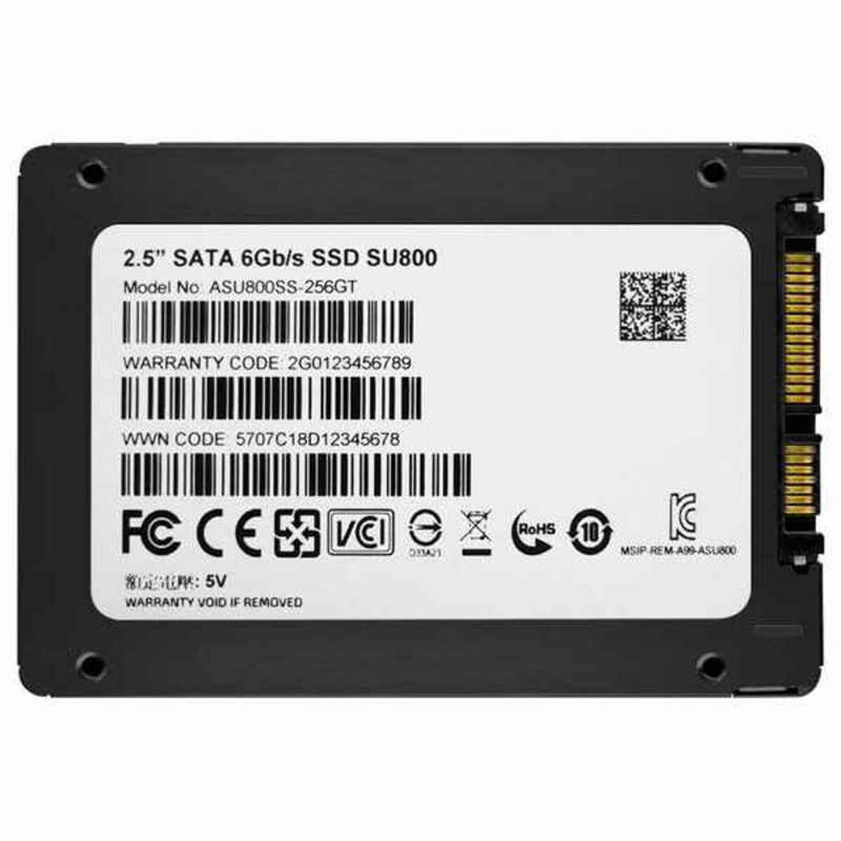 Hard drive Adata Ultimate SU800 256GB SSD