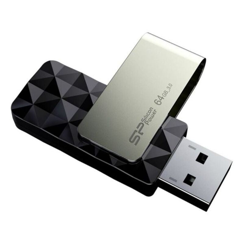 USB Pendrive Silicon Power Blaze B30 64GB Black