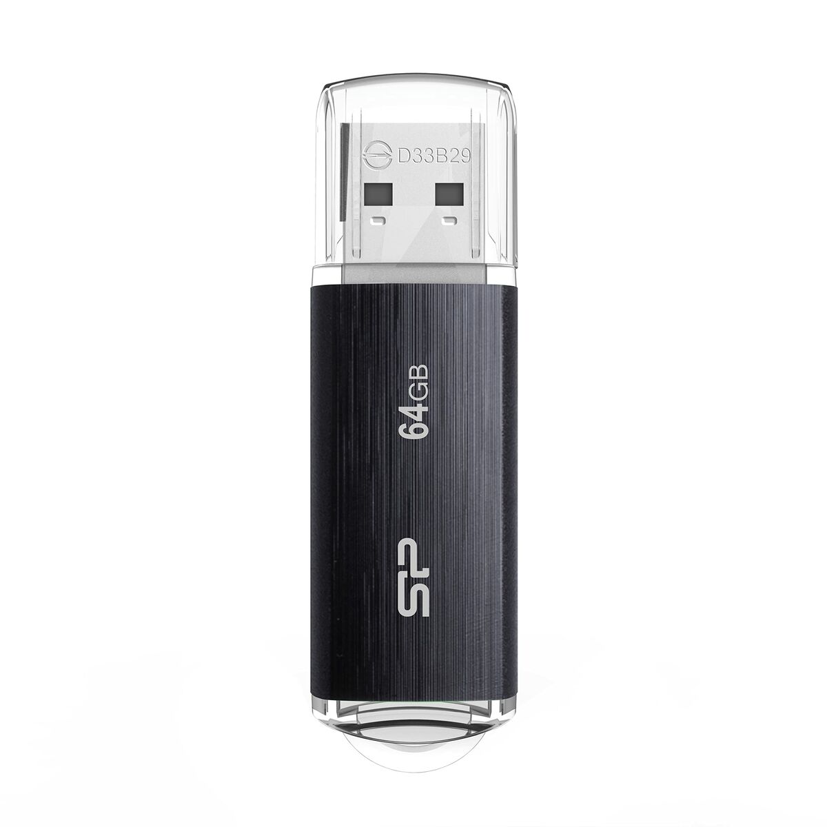 USB Pendrive Silicon Power Blaze B02 Black 64GB