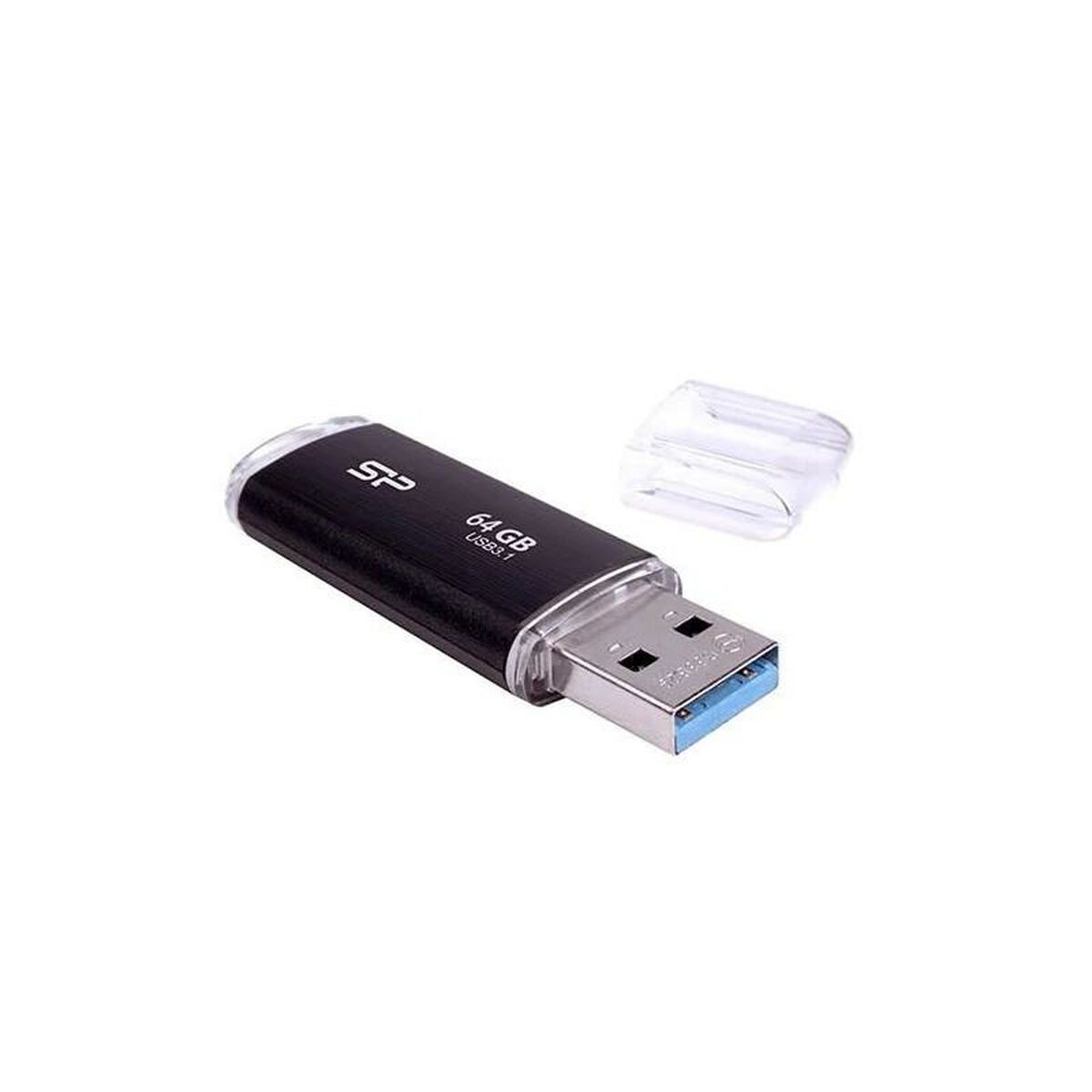 USB Pendrive Silicon Power Blaze B02 Black 64GB