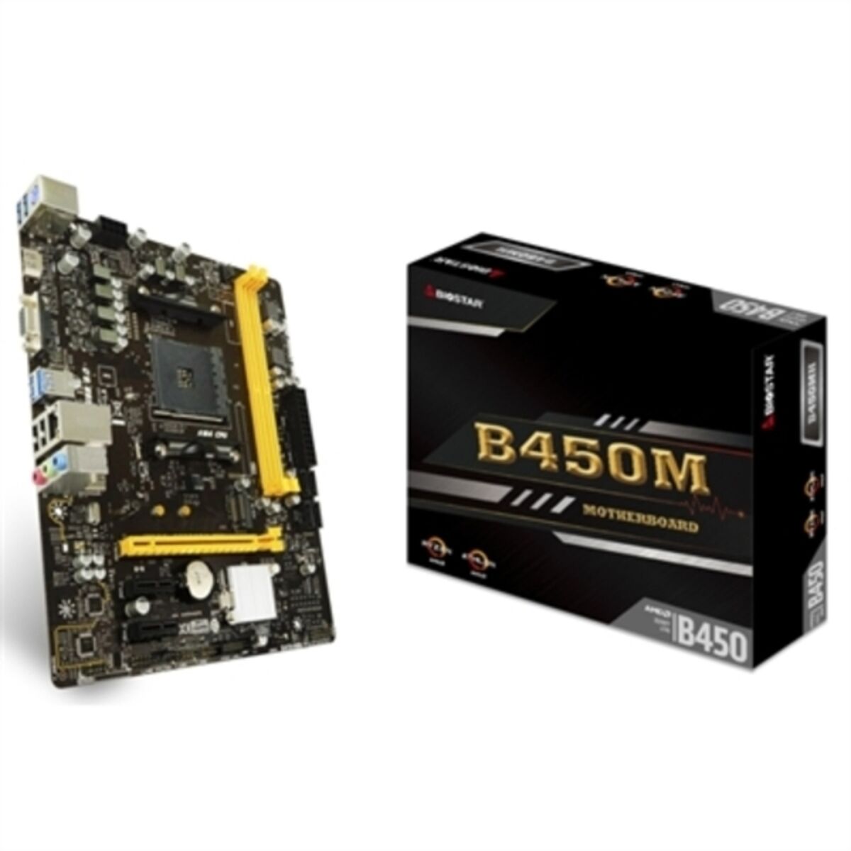 Motherboard Biostar B450MH AMD B450 AMD AM4