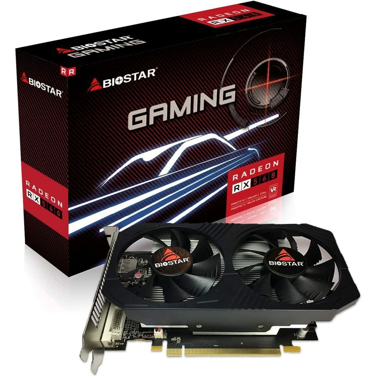 Grafikkarte Biostar VA5615RF41 4 GB GDDR5 AMD Radeon RX 560