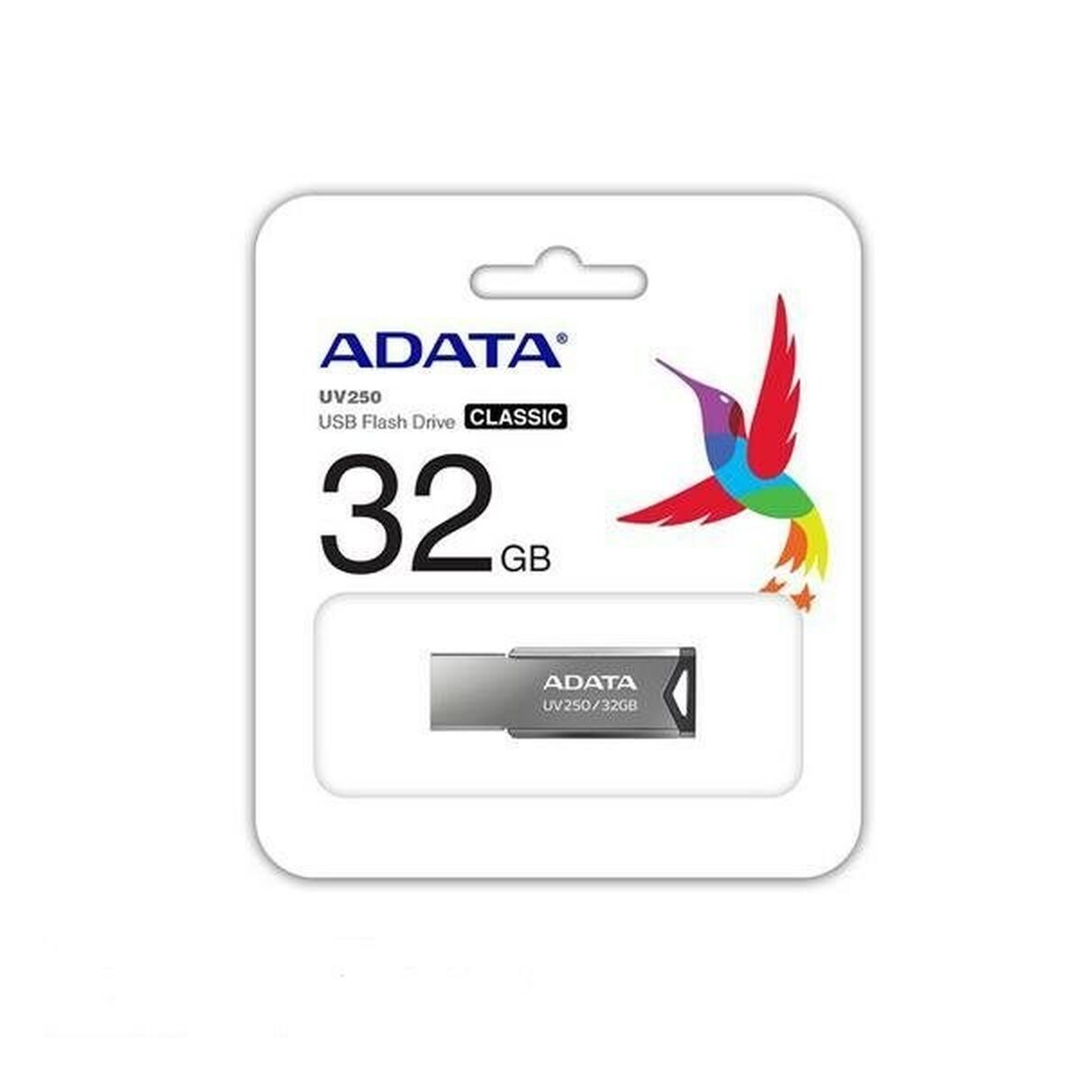 USB Pendrive Adata UV250 Silver 32GB