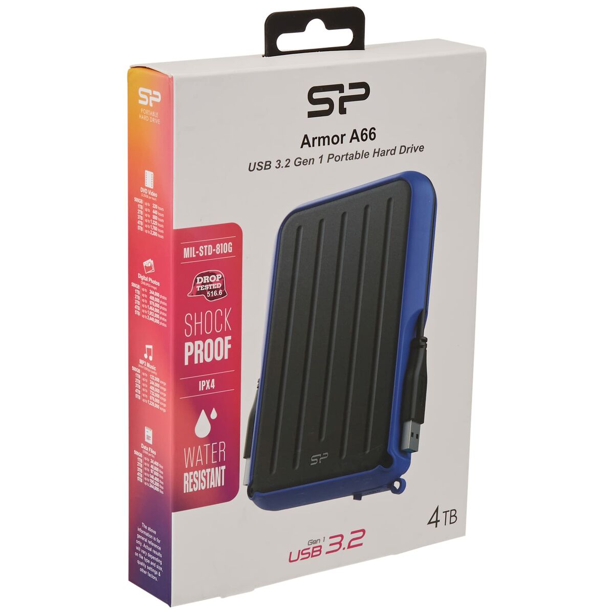 Silicon Power A66 4TB external hard drive