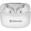 Bluetooth in Ear Headset Defender TWINS 903 Weiß Bunt