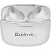 Bluetooth in Ear Headset Defender TWINS 903 Weiß Bunt