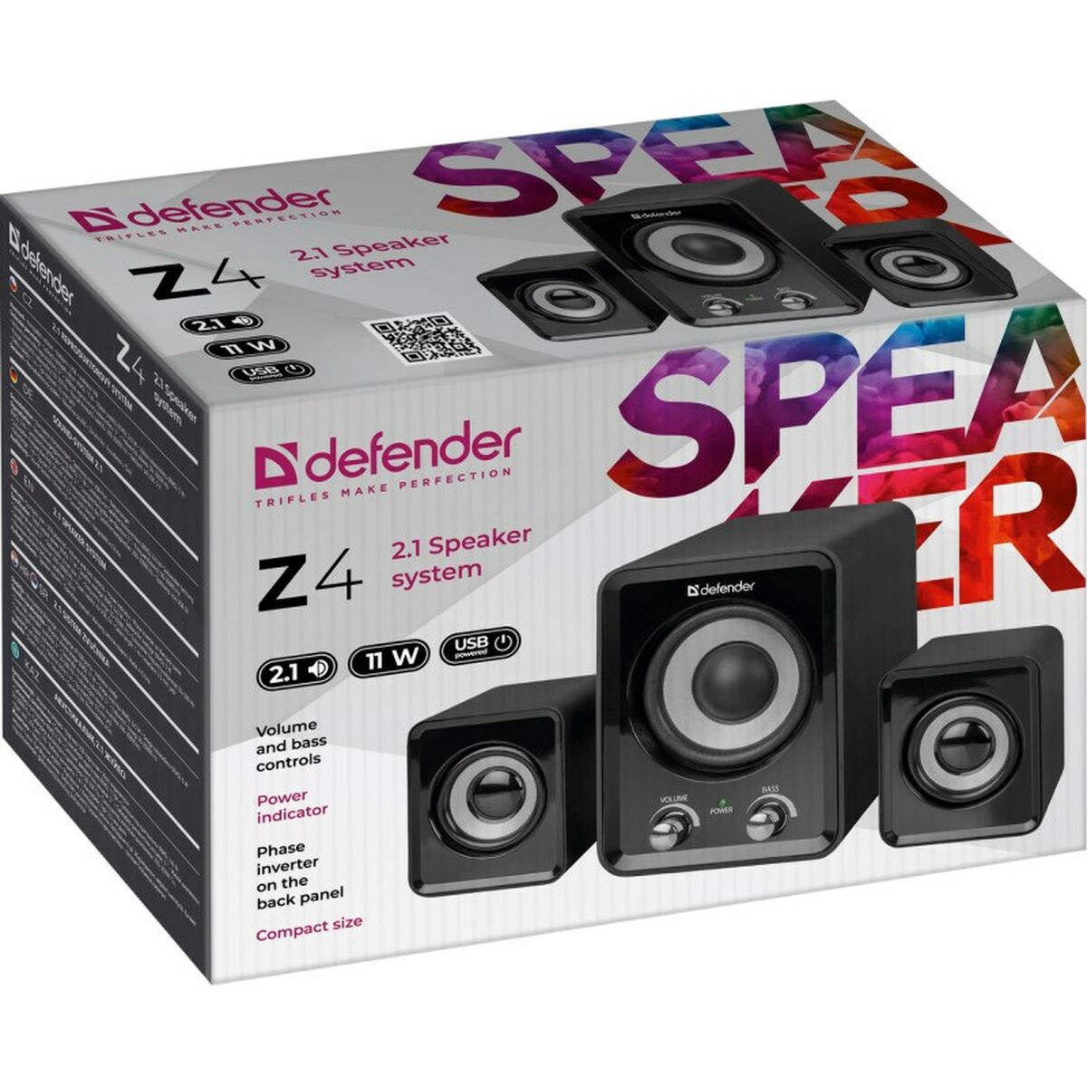 Laptop speakers Defender Z4 Black