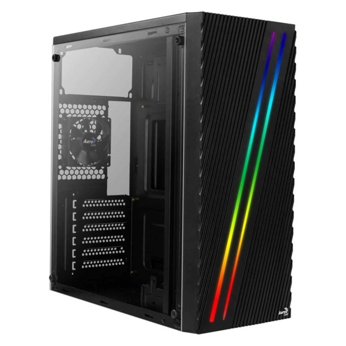 ATX Semi-Tower Gehäuse Aerocool ACCM-PV19012.11 RGB USB 3.0 Schwarz