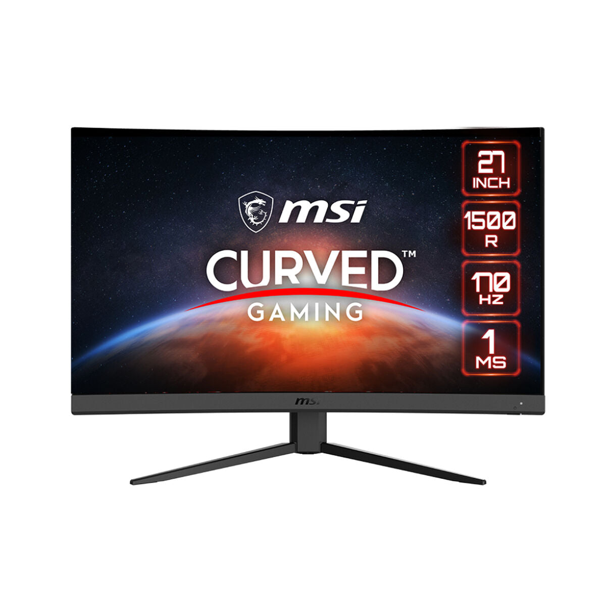 Curved WQHD Monitor MSI G27CQ4 E2 27" 1ms 165Hz LED Curved