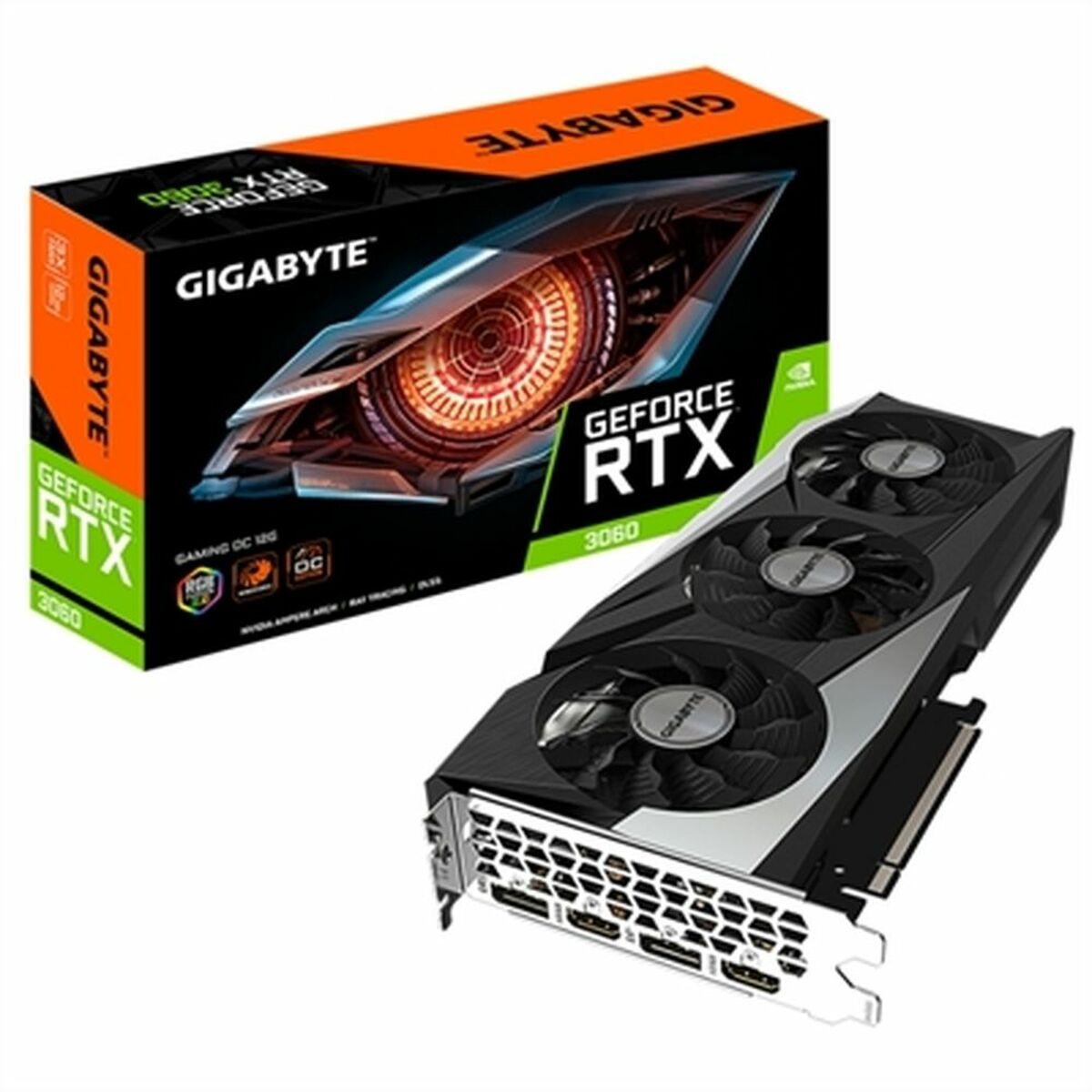 Graphics card Gigabyte GV-N3060GAMING OC-12 GeForce RTX 3060