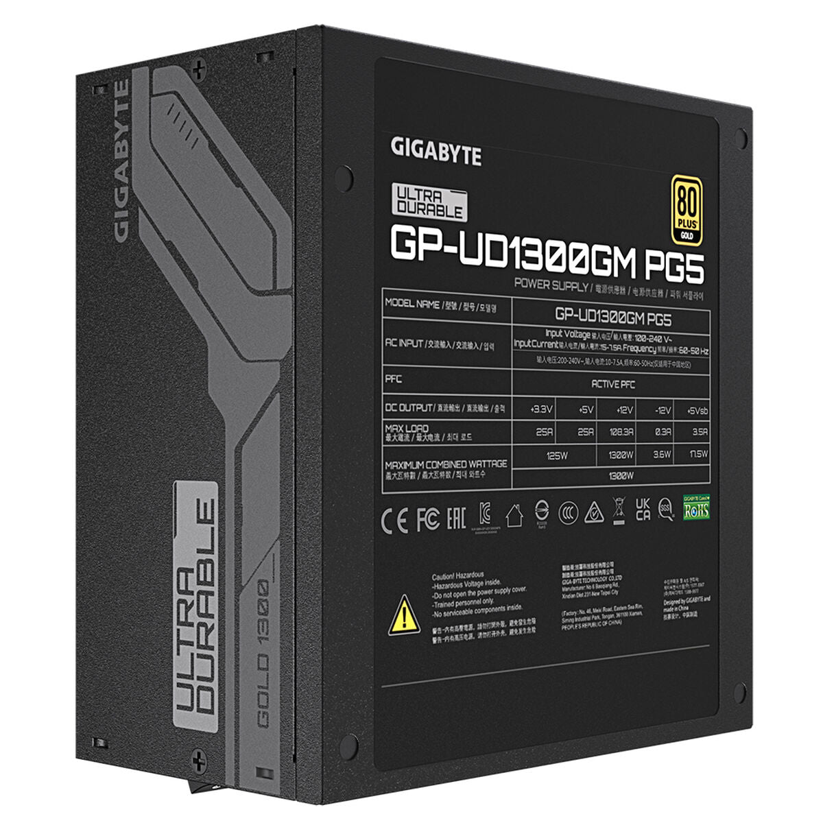 Power source Gigabyte UD1300GM PG5 1300W 80 Plus Gold