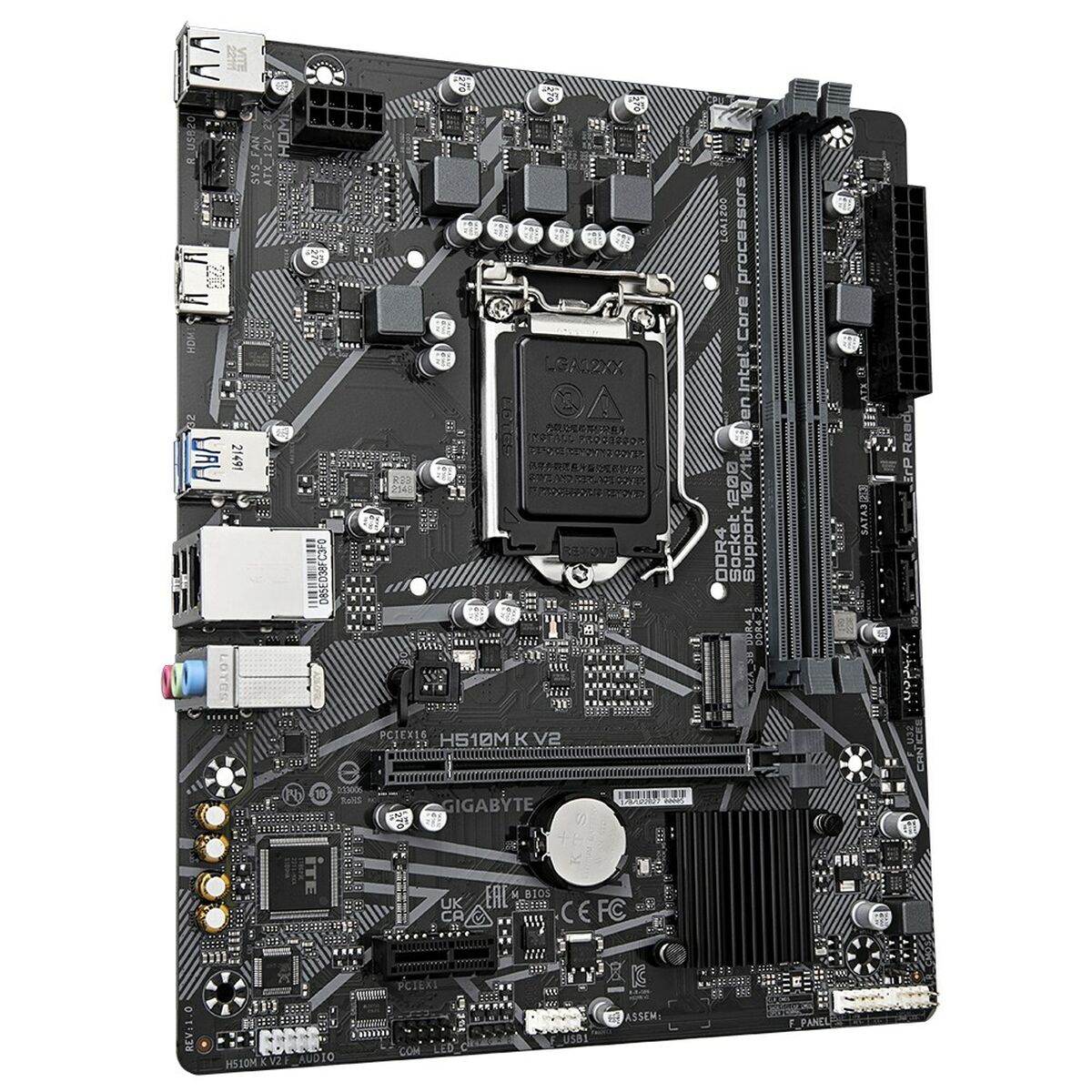 Motherboard Gigabyte H510M K V2 Intel Intel® H470 Express LGA 1200