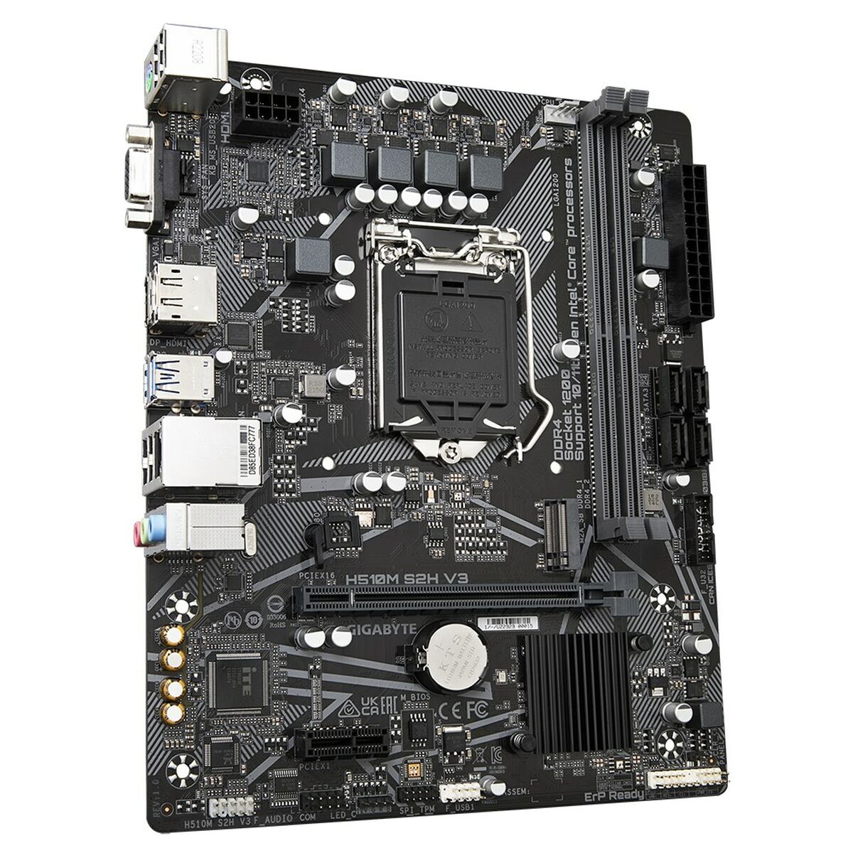 Motherboard Gigabyte H510M S2H V3 Intel® H470 Express INTEL H470 EXPRESS LGA 1200