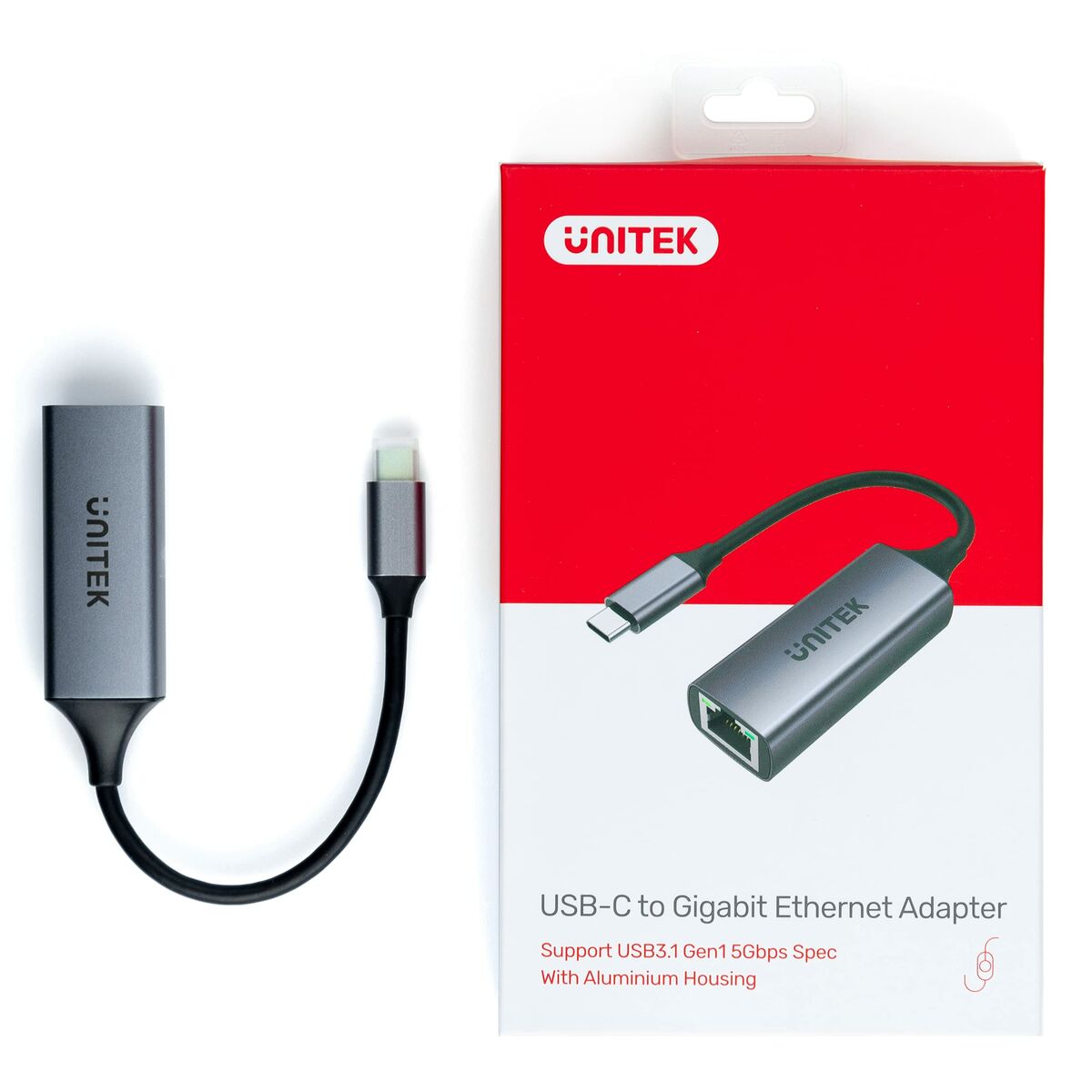 USB-zu-Ethernet-Adapter Unitek U1312A 50 cm