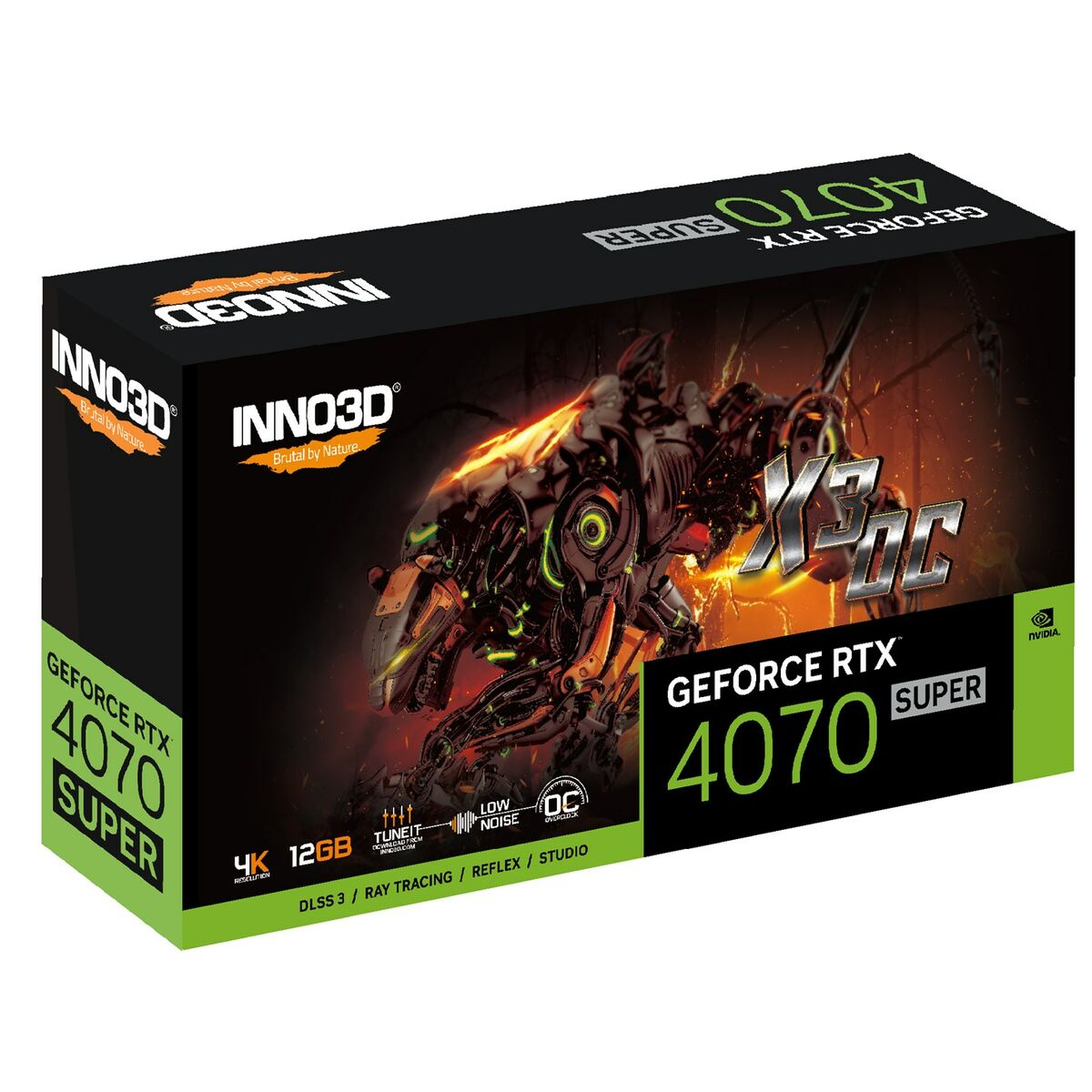 Grafikkarte INNO3D N407S3 RTX 4070 SUPER