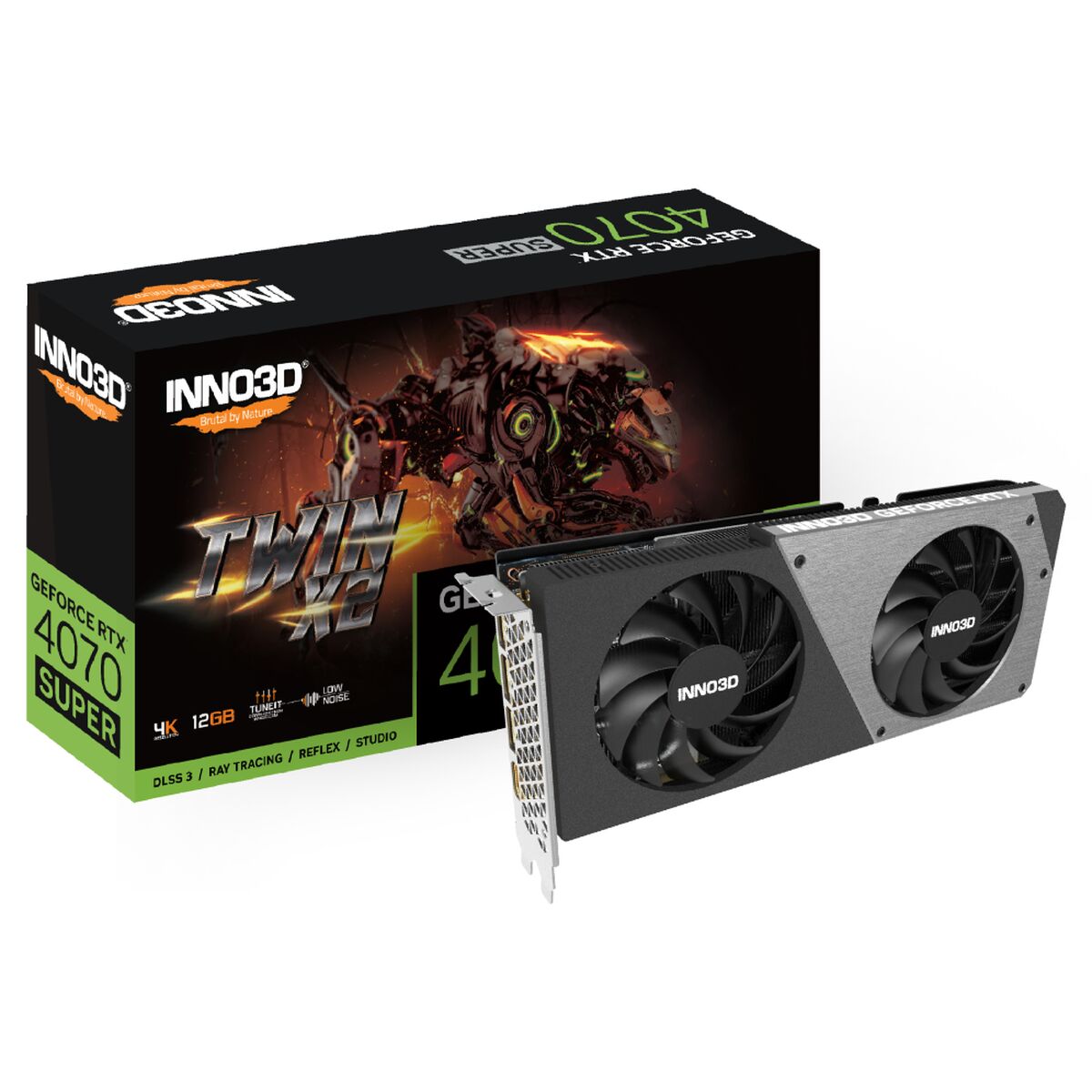 Graphics card INNO3D N407S2-126X-186162N 12GB RAM