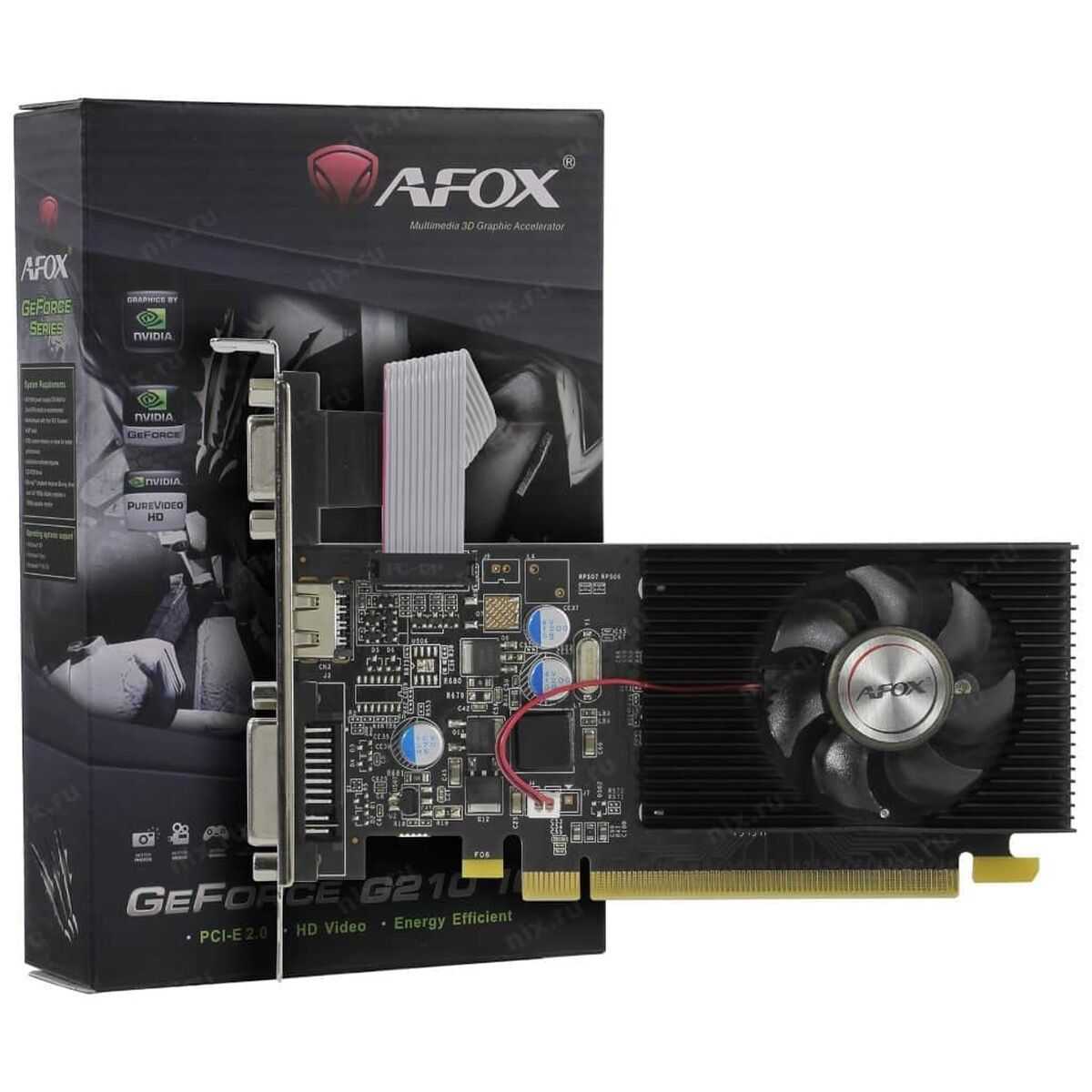 Grafikkarte Afox AF210-1024D2LG2 1 GB RAM GEFORCE G210