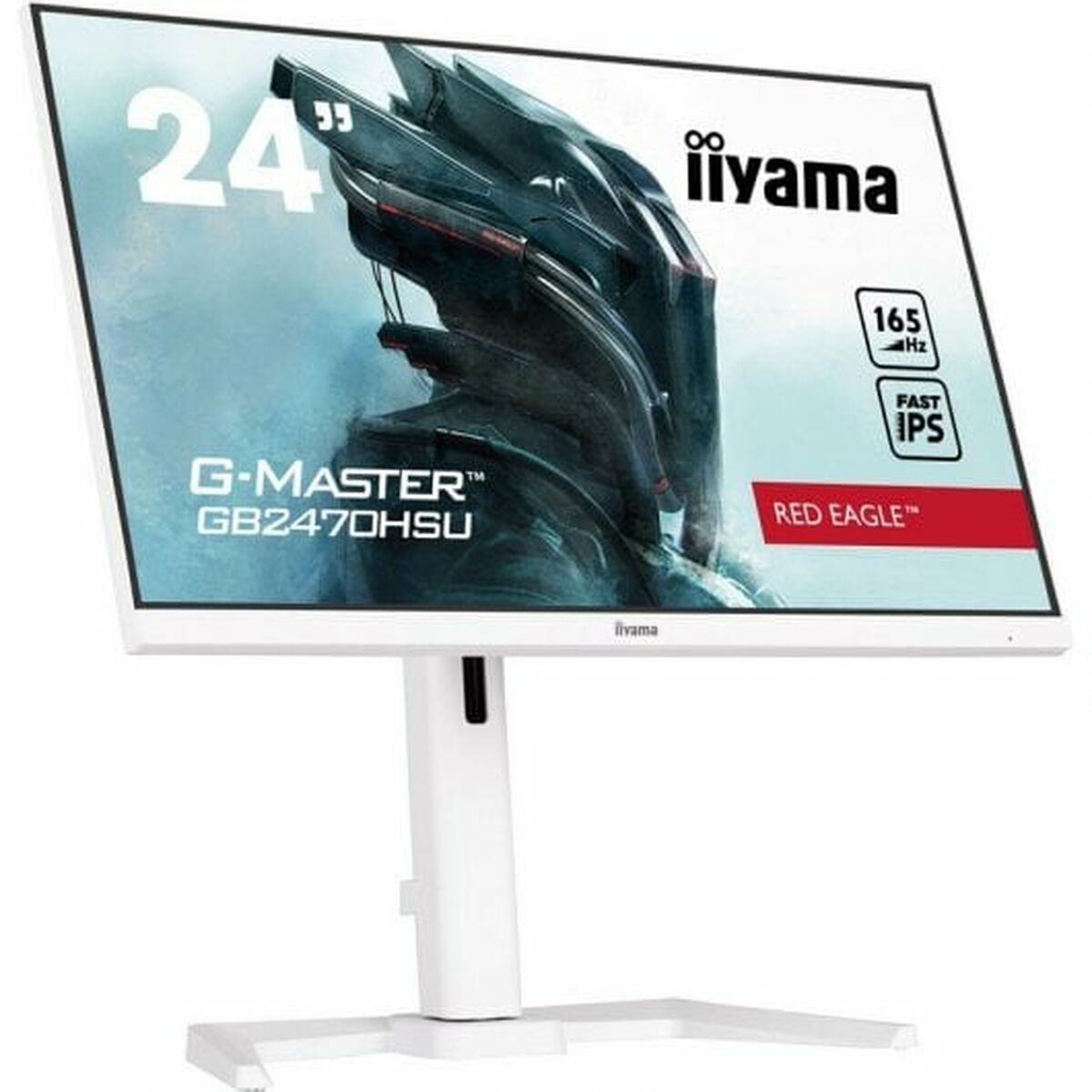 Full HD Gaming Monitor Iiyama GB2470HSU-W5 23.8" White 165Hz 0.8ms LED IPS Flicker free