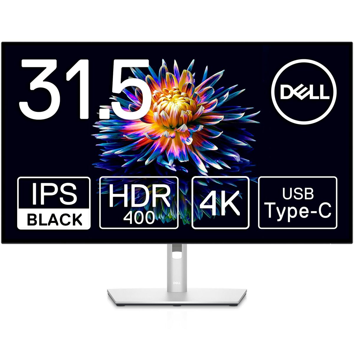 4K Ultra HD Graphic Monitor Dell U3223QE 32" IPS Silver