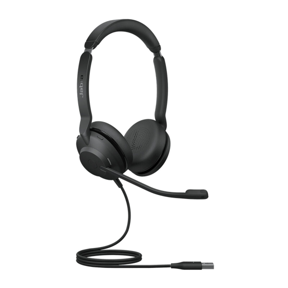 Headphones with microphone Jabra Evolve2 30 SE Black