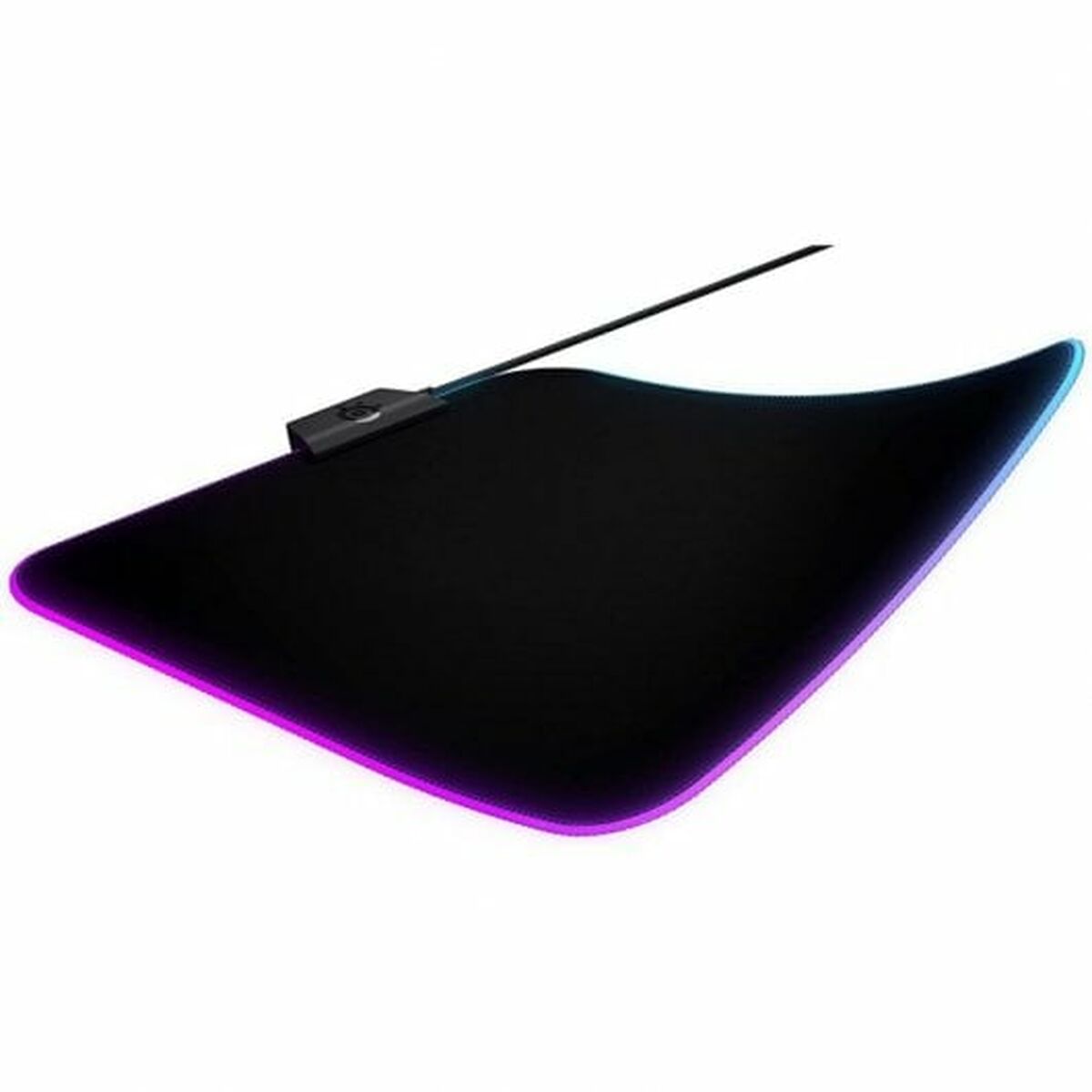 Gaming Mouse Pad SteelSeries QcK Prism Cloth RGB Gaming Black Colorful