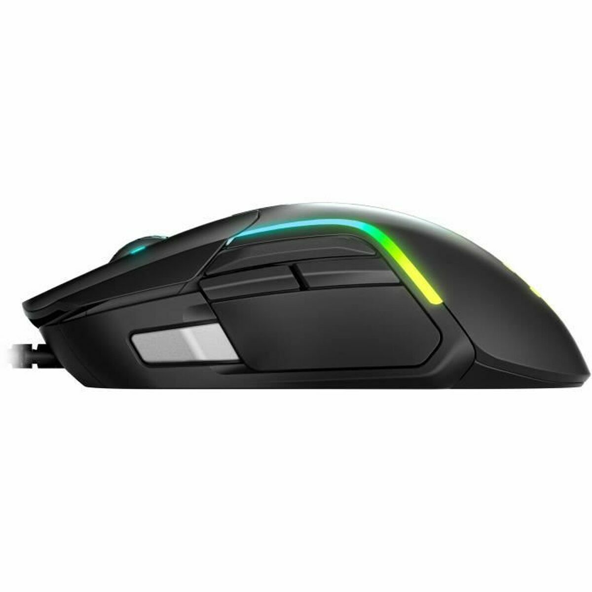 Mouse SteelSeries Rival 5 Black Gaming LED Lights With Cable