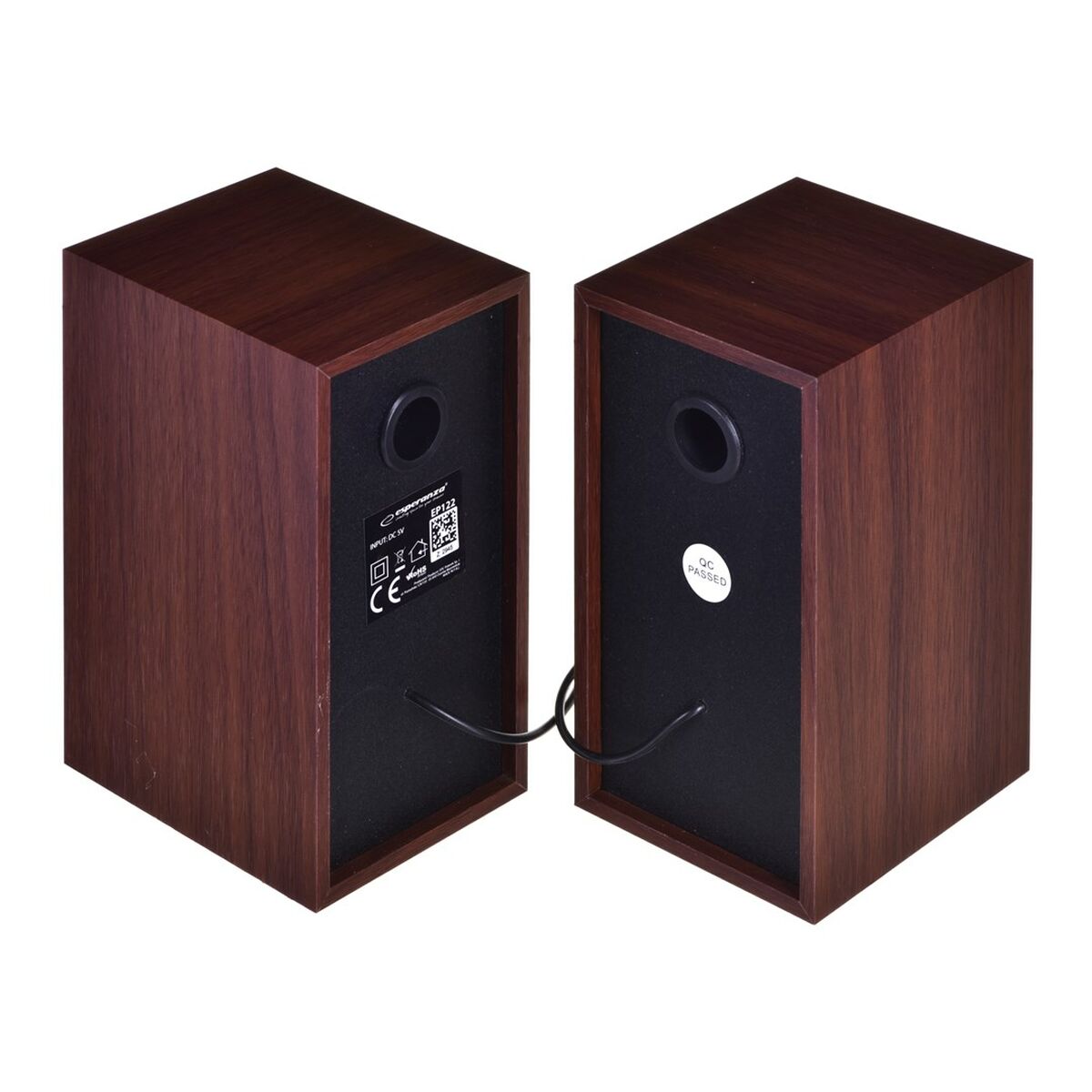 Laptop speakers Esperanza 2.0 FOLK wood