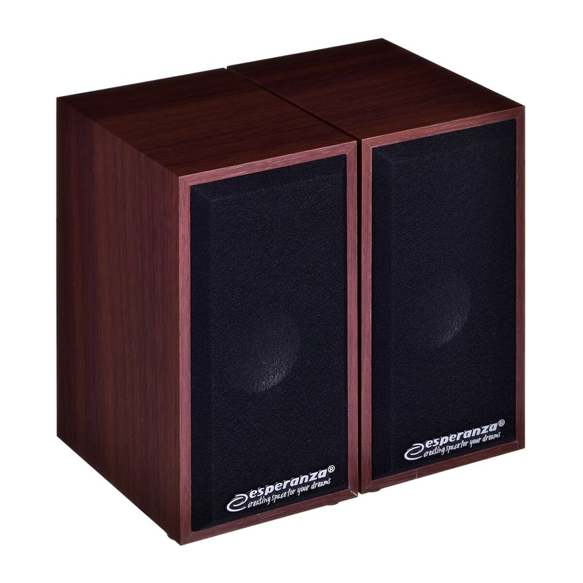 Laptop speakers Esperanza 2.0 FOLK wood