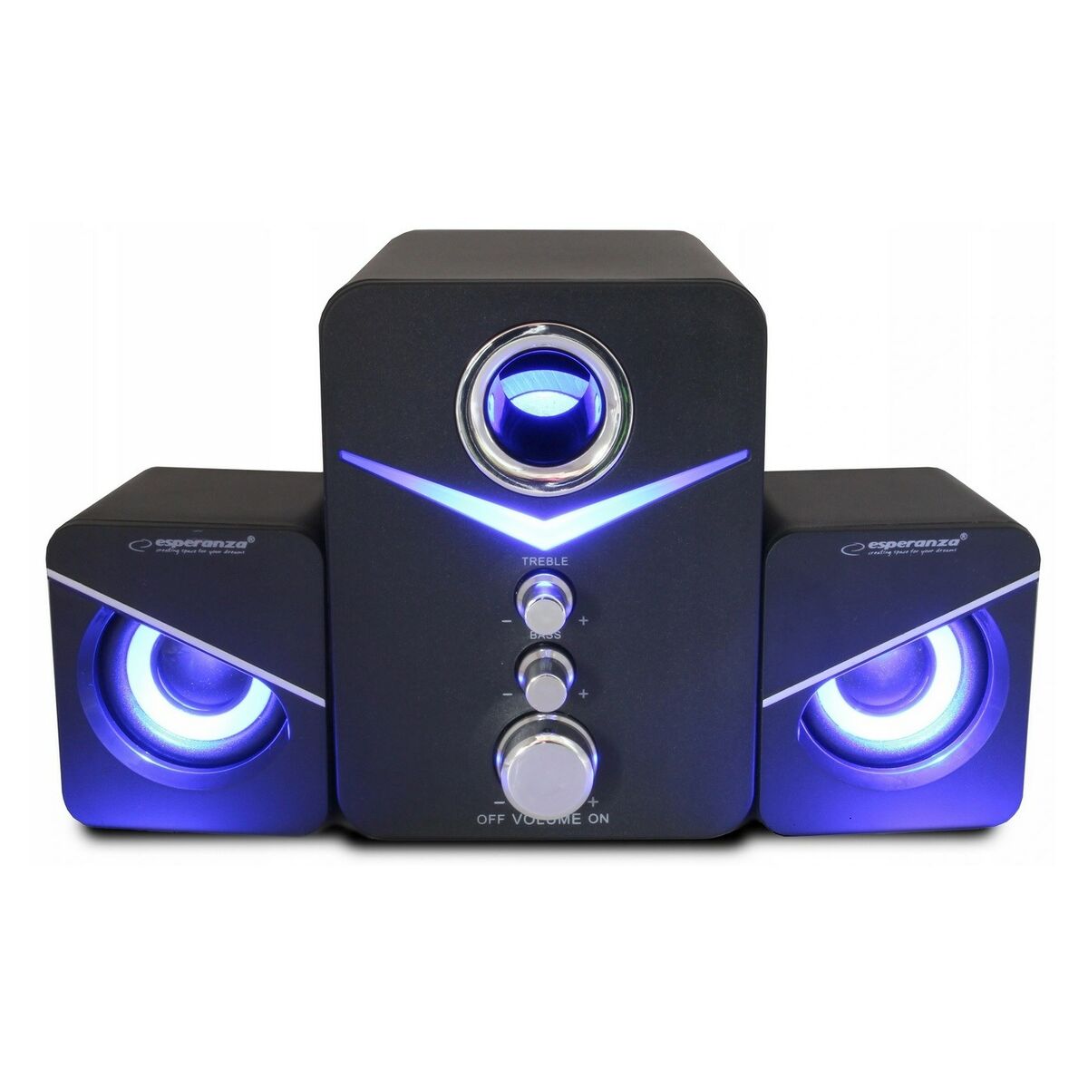 Laptop Speaker Esperanza EP153 Blue White