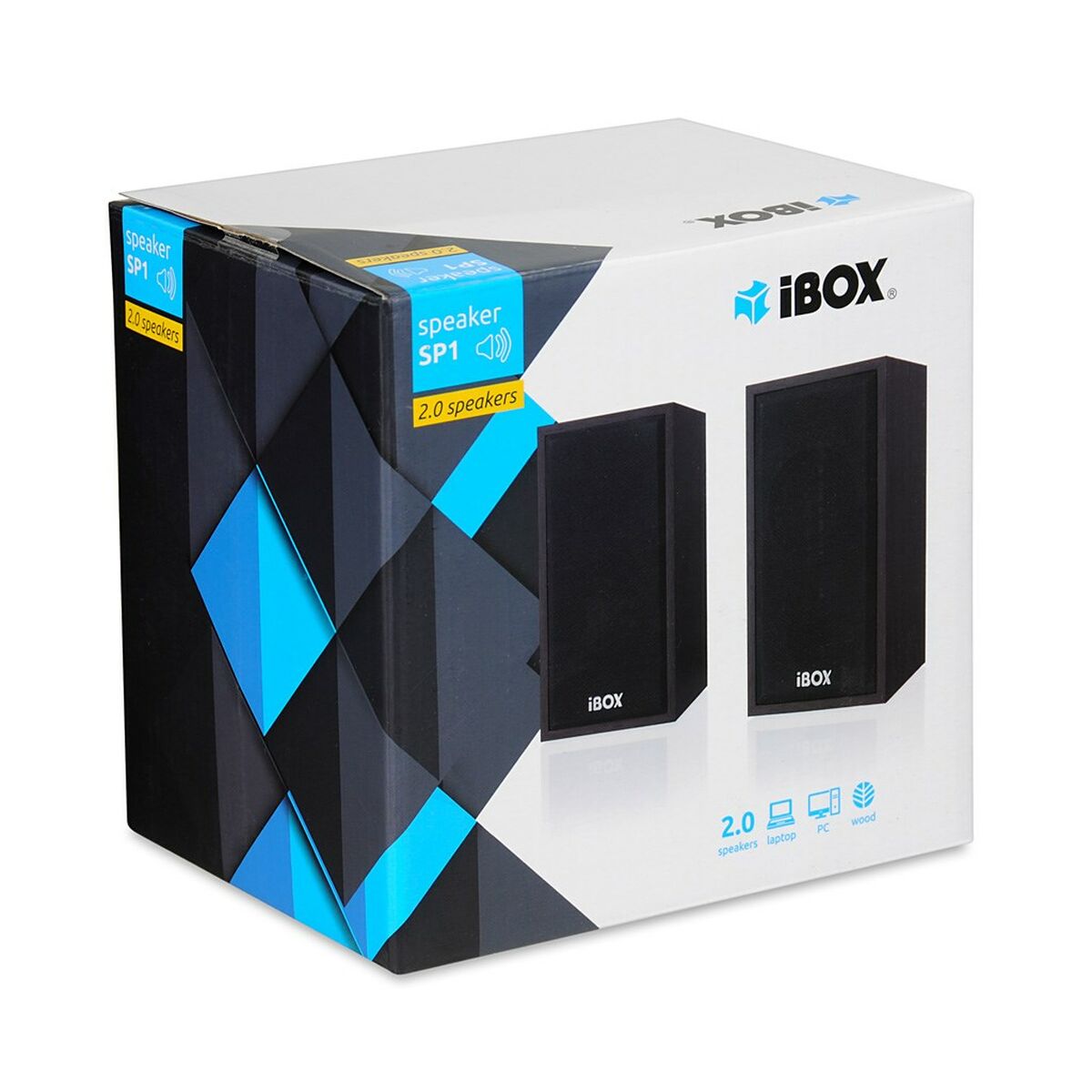 Laptop Speaker Ibox IGLSP1B Black 10W