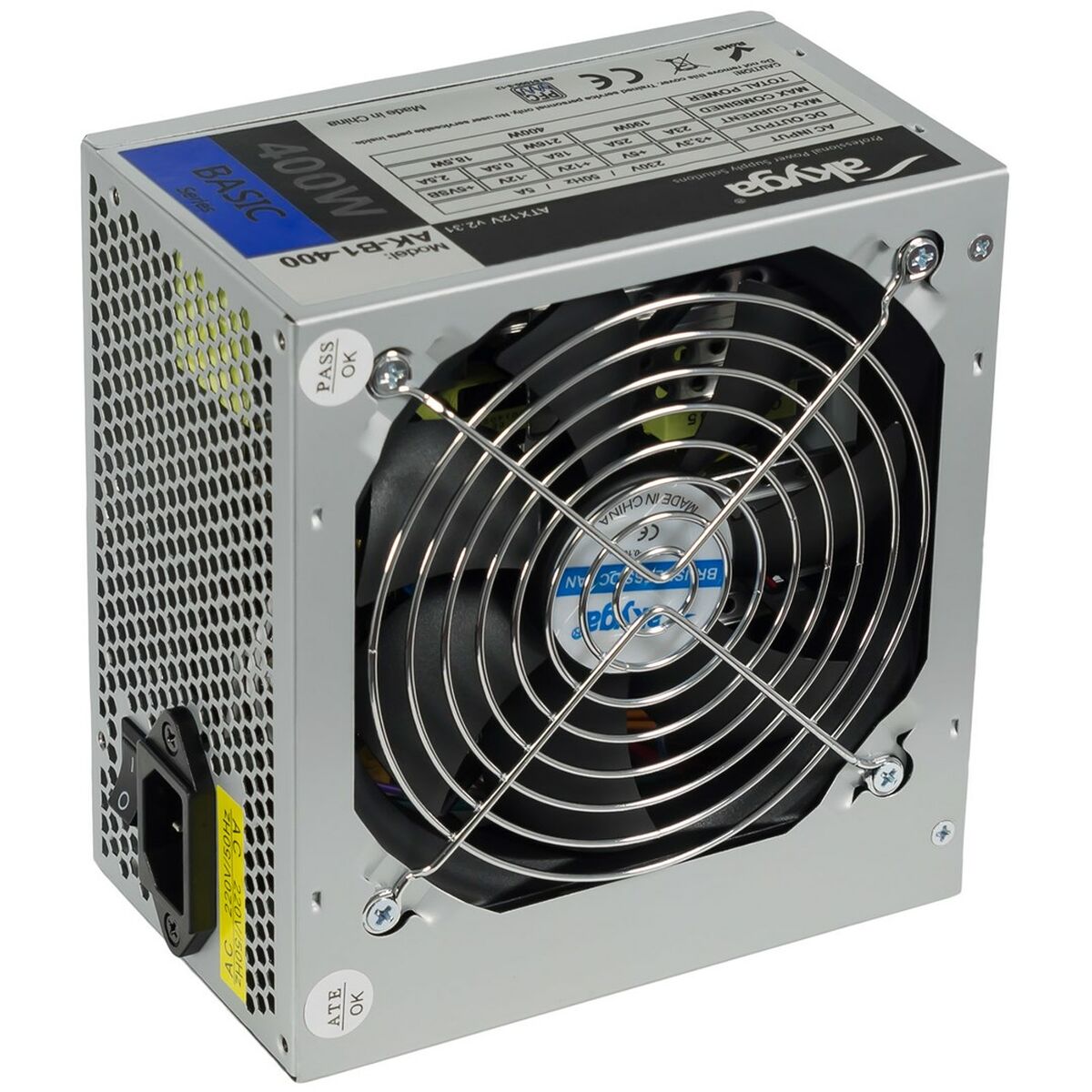 Power source Akyga AK-B1-400 400W ATX RoHS