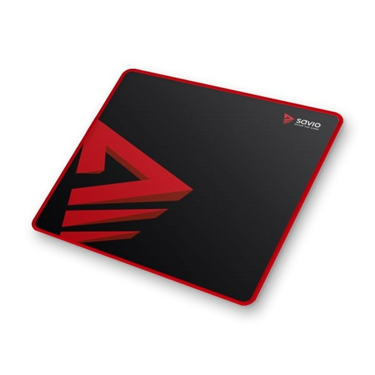 Mousepad Savio Turbo Dynamic M Black printed