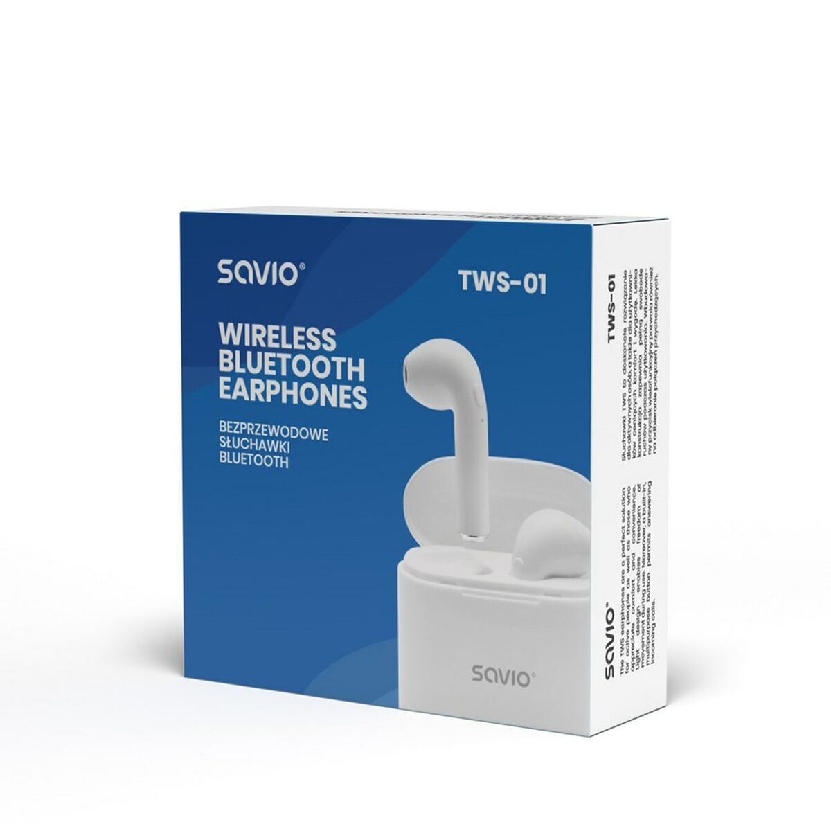 Bluetooth in Ear Headset Savio TWS-01 Weiß