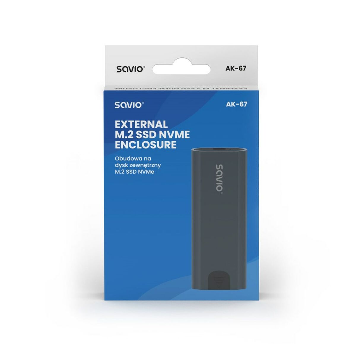 External box Savio AK-67 Gray