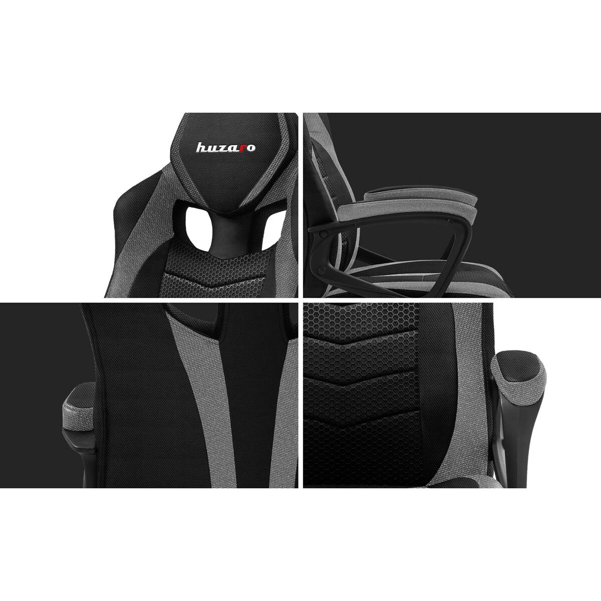 Gaming chair Huzaro FORCE 2.5 Black Gray