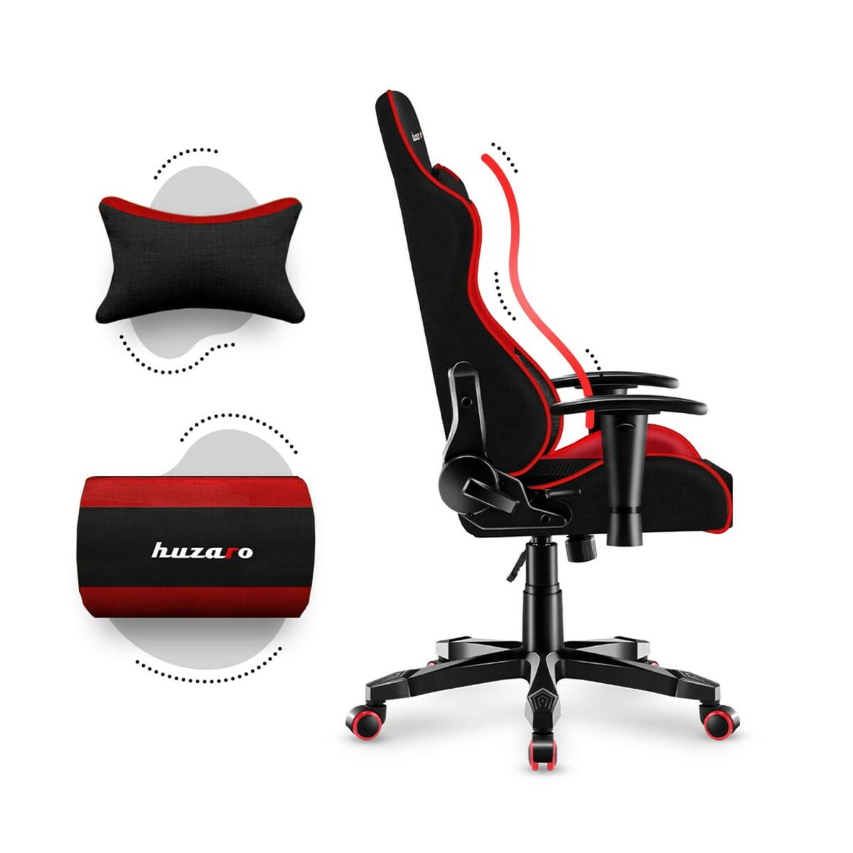 Gaming chair Huzaro HZ-Ranger 6.0 children red/black