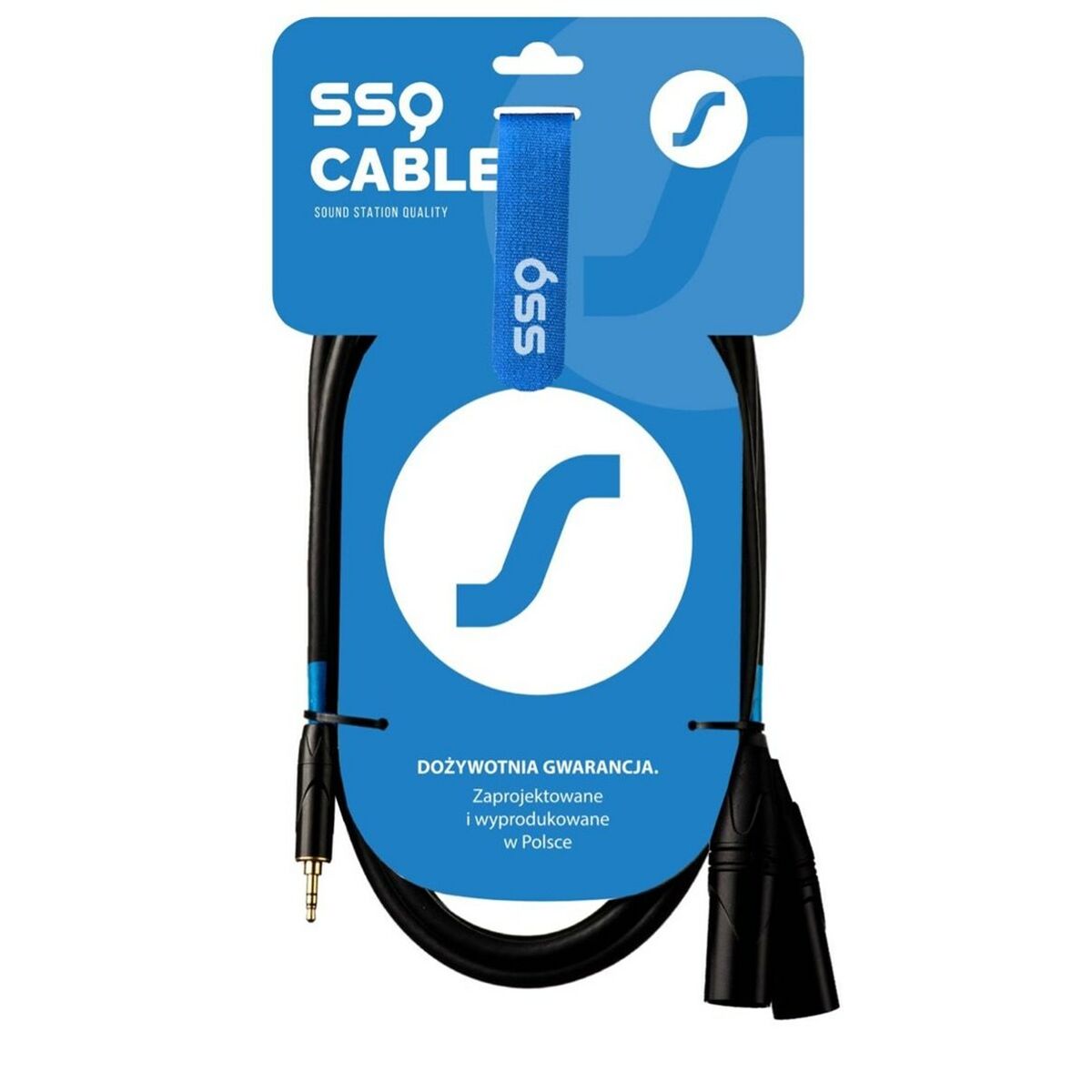 XLR jack cable Sound station quality (SSQ) MIXLR3 1 m