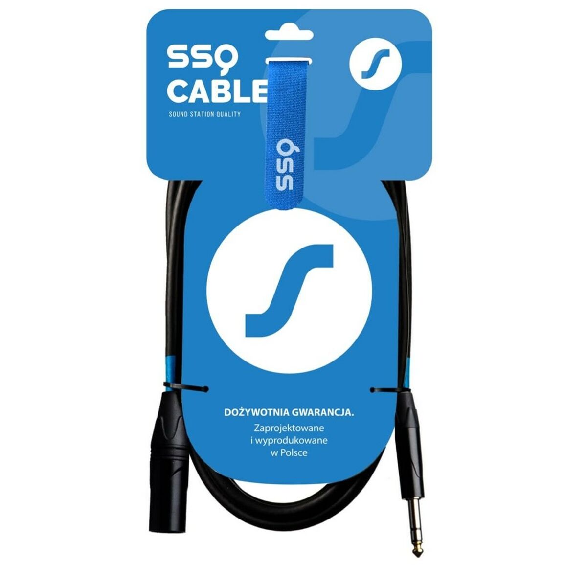 XLR jack cable Sound station quality (SSQ) SS-1463 3 m