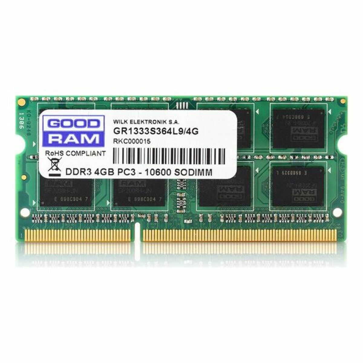 RAM memory GoodRam GR1333S364L9S/4G 4GB DDR3 SDRAM