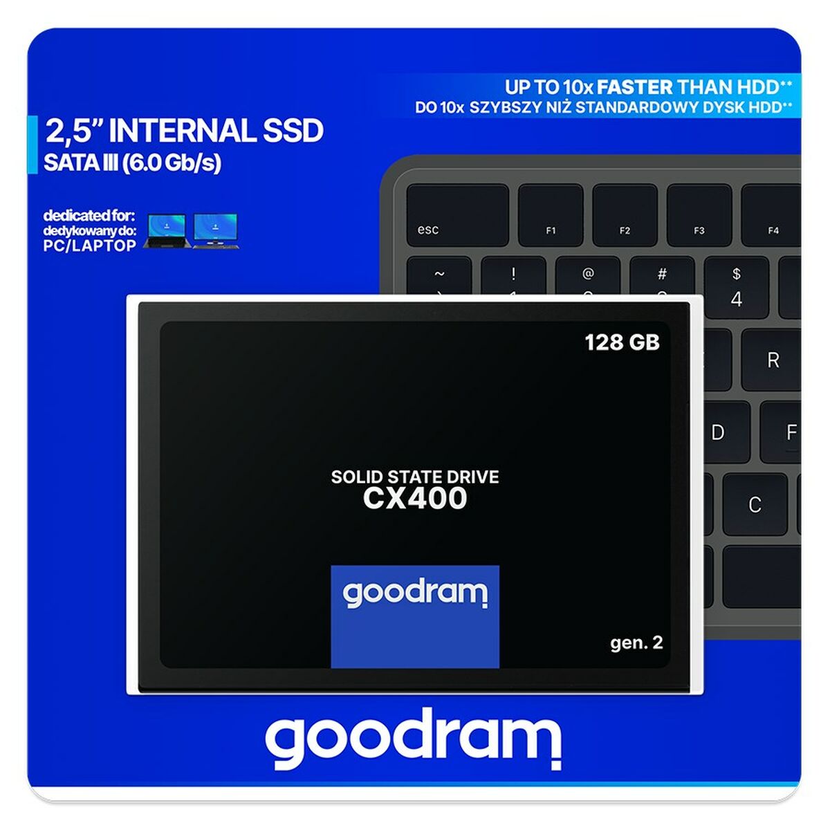 Hard drive GoodRam CX400 gen.2 128GB SSD