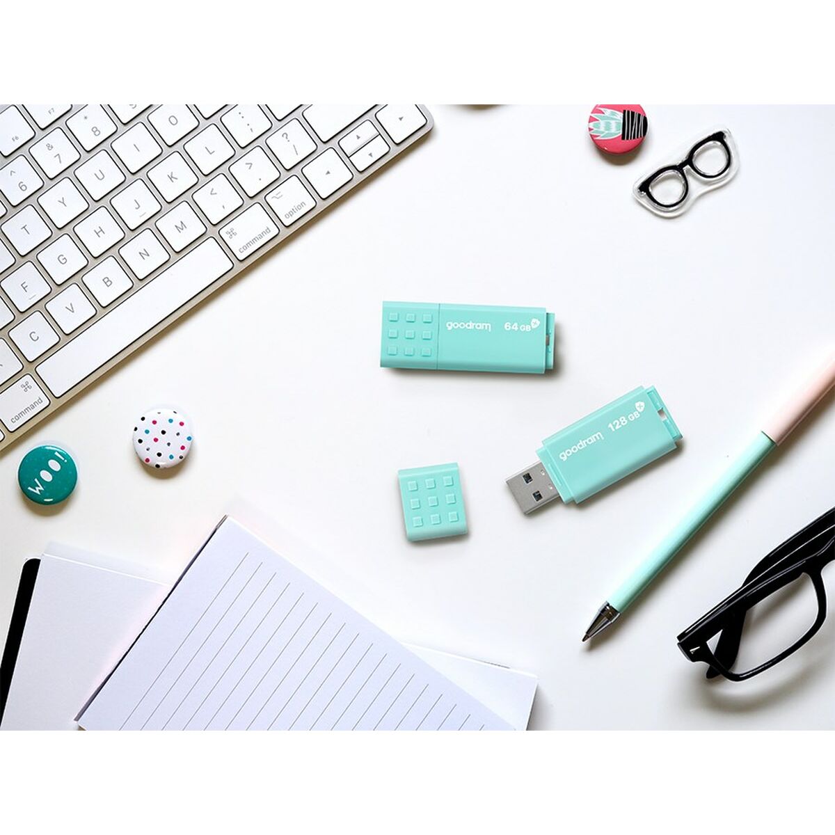 USB pendrive GoodRam UME3 turquoise 32 GB