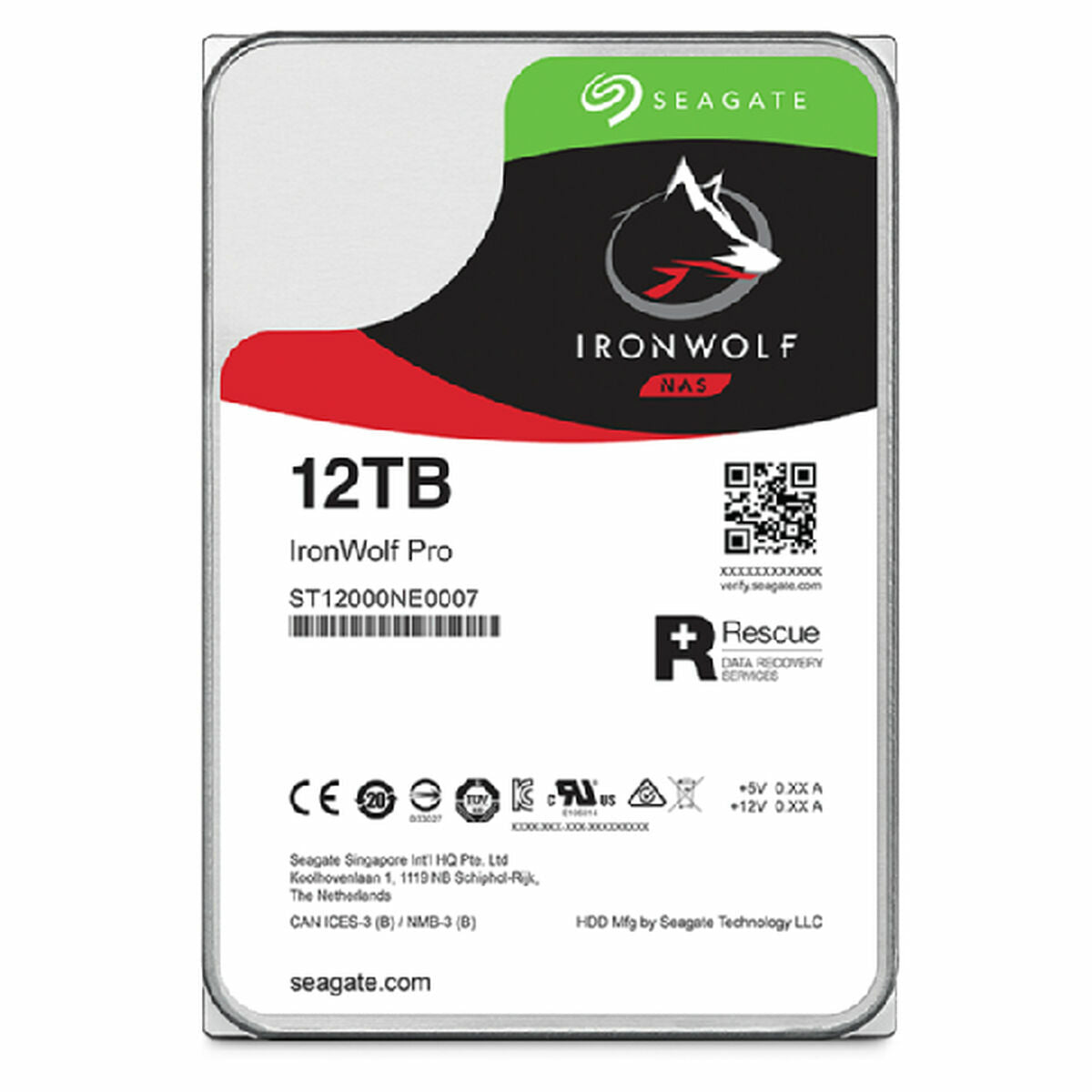 Hard drive Seagate ST12000NT001 3.5" 12 TB